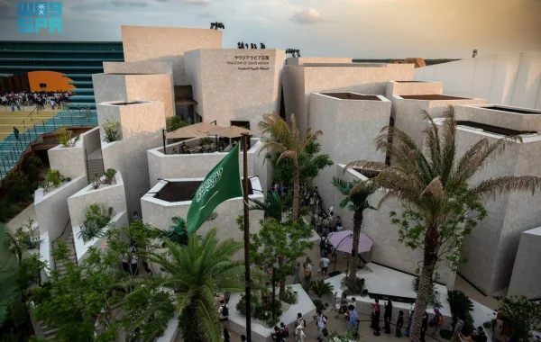 جناح السعودية في إكسبو 2025 أوساكا. الصورة من وكالة الأنباء السعودية "واس"