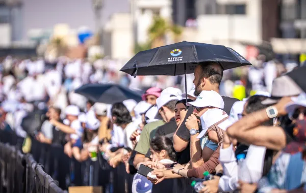 إقبال كبير لمسيرة موسم الرياض- الصورة من حساب موسم الرياض على منصة إكس 