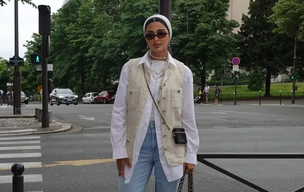 مدونة الموضة حنين الصيفي -الصورة من حسابها على إنستغرام مدونة الموضة حنين الصيفي -الصورة من حسابها على إنستغرام