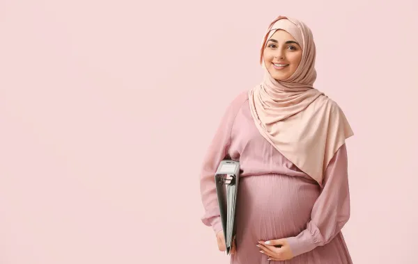 صورة لامرأة حامل