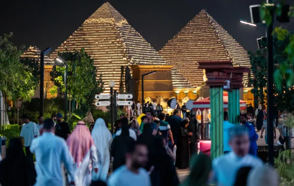منطقة بوليفارد وورلد في الرياض