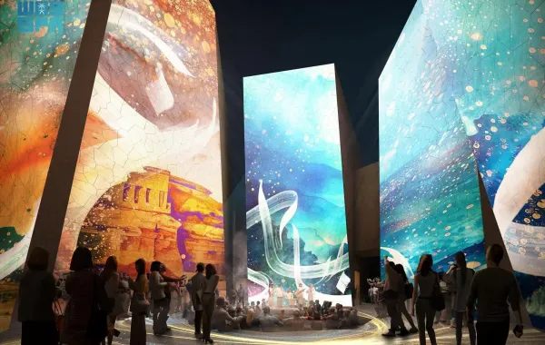 جناح السعودية في إكسبو 2025 أوساكا. مصدر الصورة وكالة الأنباء السعودية "واس"