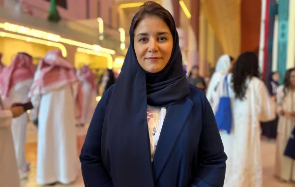الدكتورة سمية السليمان الرئيس التنفيذي لهيئة فنون العمارة والتصميم 