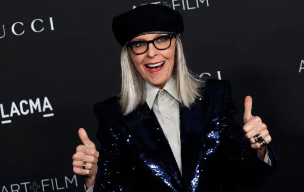 ديان كيتون Diane Keaton- مصدر الصورة Photo by MICHAEL TRAN / AFP