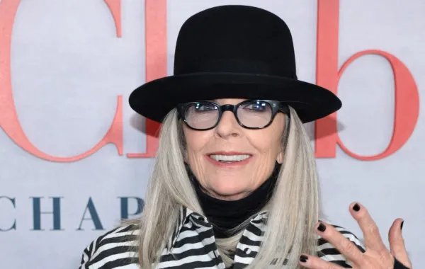 ديان كيتون في نيويورك ( Diane Keaton in newyork ). مصدر الصورة: Dimitrios Kambouris / GETTY IMAGES NORTH AMERICA / Getty Images via AFP