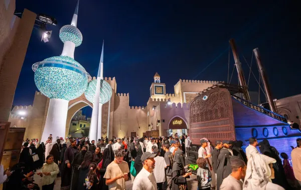 الكويت من المناطق الجديدة التي أضيفت للبوليفارد وورلد. الصورة من العلاقات العامة