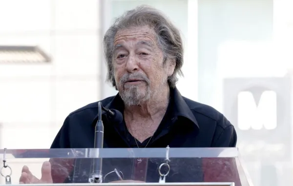 آل باتشينو في هوليوود، كاليفورنيا (Al Pacino in Hollywood, California). مصدر الصورة: Frazer Harrison/Getty Images/AFP