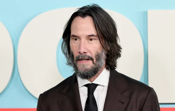 كيانو ريفز في نيويورك ( Keanu Reeves in newyork ). مصدر الصورة: Theo Wargo / GETTY IMAGES NORTH AMERICA / Getty Images via AFP