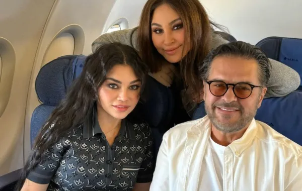 إليسا متوسطة راغب علامة وهيفاء وهبي- الصورة من ستوري حساب راغب على إنستغرام