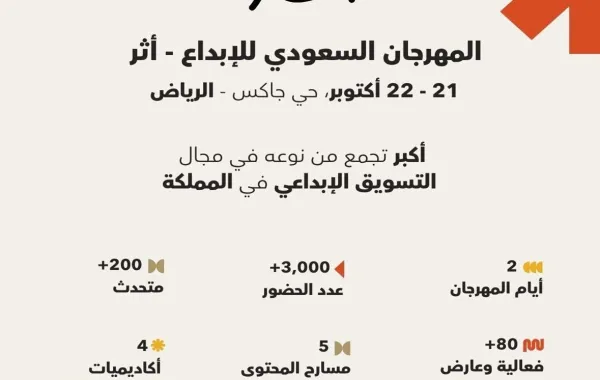  المهرجان السعودي للإبداع أثر