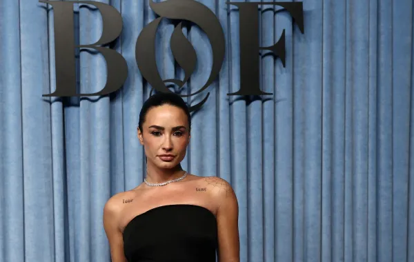 ديمي لوفاتو Demi Lovato – مصدر الصورة Photo by THIBAUD MORITZ / AFP