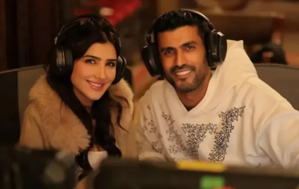 مي عمر مع محمد سامي- الصورة من حساب الأخير على إنستغرام مي عمر مع محمد سامي- الصورة من حساب الأخير على إنستغرام