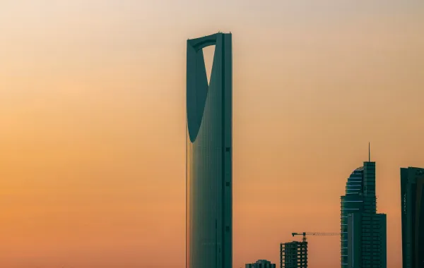 العاصمة الرياض. الصورة من موقع unsplash