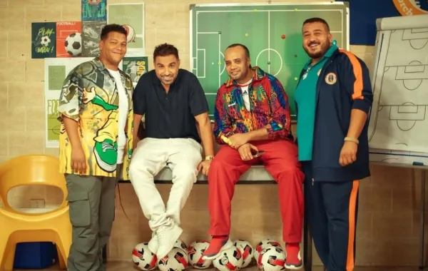 كواليس مسلسل ابن النادي - الصورة من صفحة الفنان أحمد فهمي على إنستغرام كواليس مسلسل ابن النادي - الصورة من صفحة الفنان أحمد فهمي على إنستغرام