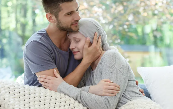 رسائل الزوج لزوجته مريضة السرطان