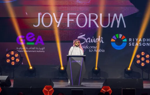 تركي آل الشيخ يرحب بضيوف جوي فوروم 2025