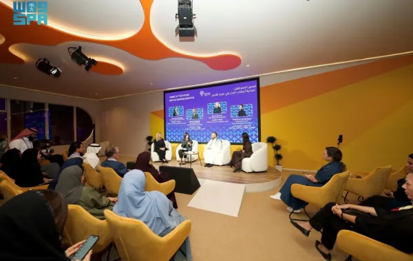 إطلاق مشروع ألياف البحر الأحمر خلال مشاركة هيئة الأزياء في منتدى مسك العالمي - مصدر الصورة: وكالة الأنباء السعودية - واس