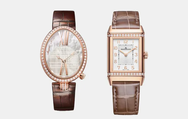 أساور جلد باللون البني لخريف 2025