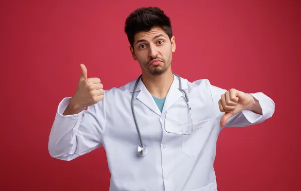 كيف يتعلم الطبيب المبتدئ بالطريقة الصعبة؟