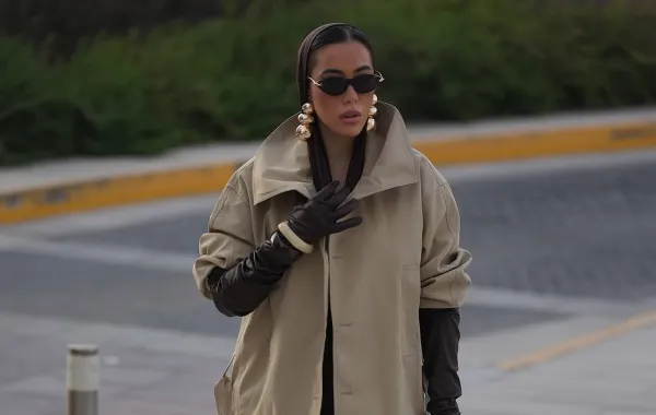 مدونة الموضة أماني فوزي - الصورة من حسابها على إنستغرام