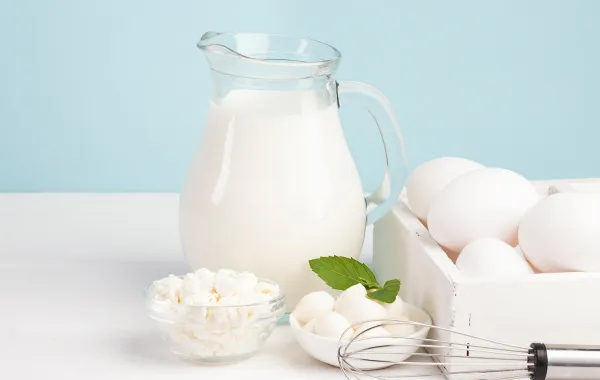 الحليب ومنتجات الألبان  Image By Freepik