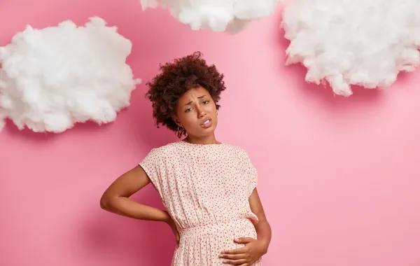 صورة لحامل تعاني من فقر الدم