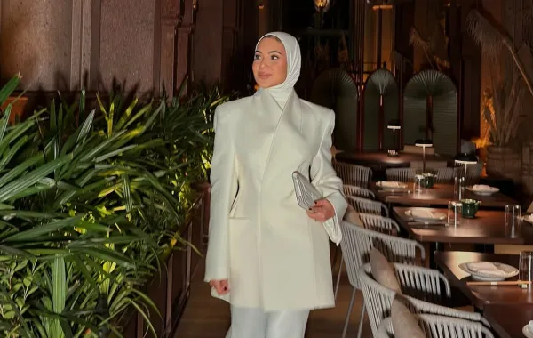 مدونة الموضة منة نبيل -الصورة من حسابها على إنستغرام