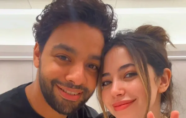 أحمد جمال وفرح الموجي - الصورة من حساب أحمد جمال على إنستغرام