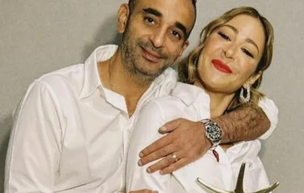 المنتج أحمد الجنايني مع زوجته الفنانة منة شلبي - الصورة من حسابه على إنستغرام