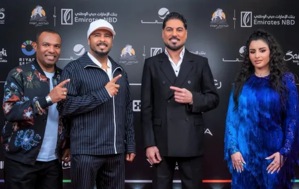 هدى الفهد ووليد الشامي وفرقة ميامي - الصورة من المركز الإعلامي لمجموعة روتانا للموسيقى