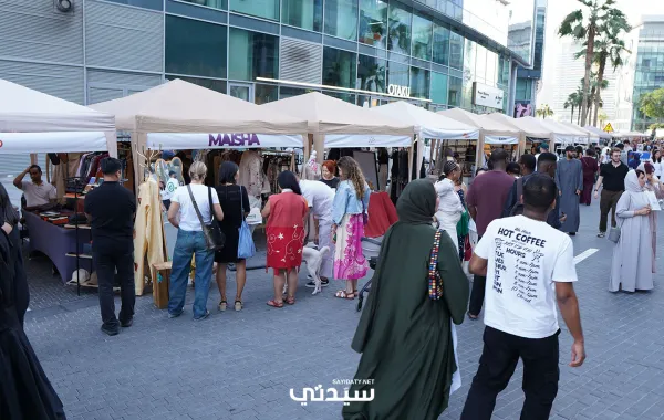 The Marketplace ينطلق في رابع أيام أسبوع دبي للتصميم بأجواء فنية نابضة بالحياة