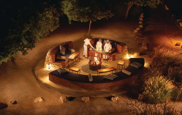 باقة حفرة النار التي تضيء النجوم