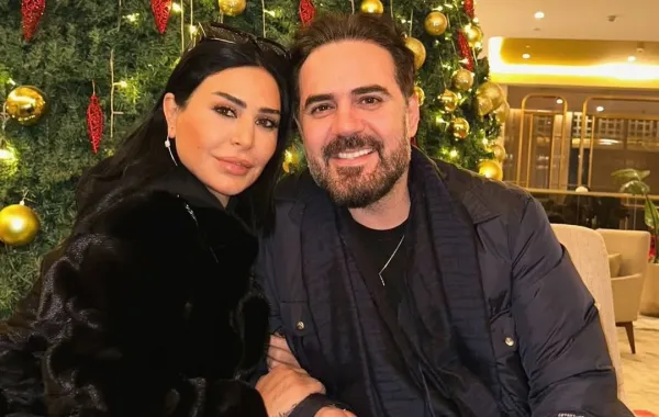 وائل جسار وزوجته ميراي مقدسي- الصورة من حسابها على إنستغرام