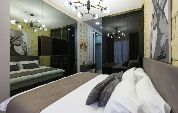 غرفة نوم معاصرة