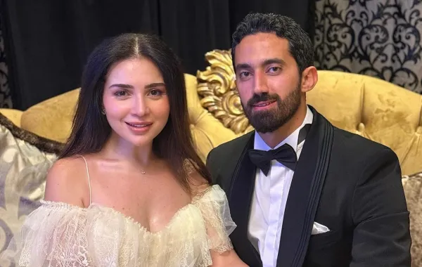 مي عز الدين واحمد تيمور - الصورة من حسابها على إنستغرام