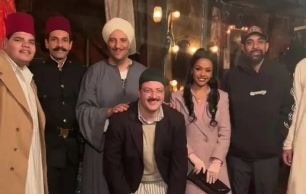 صنّاع مسلسل النص- الصورة من حساب صدقي صخر على إنستغرام