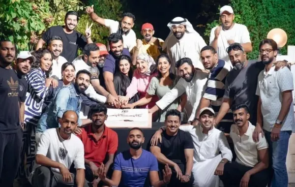 المشاركون في مسلسل سكنهم مساكنهم - الصورة من حساب سماح على إنستغرام