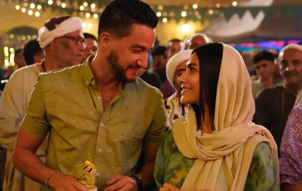 أحمد مالك وهدى المفتي- الصورة من حساب هدى على إنستغرام