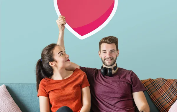 كلمات حب- الصورة من موقع Freepik