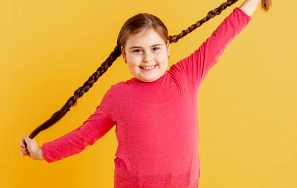 صورة تعبر عن طول الطفل