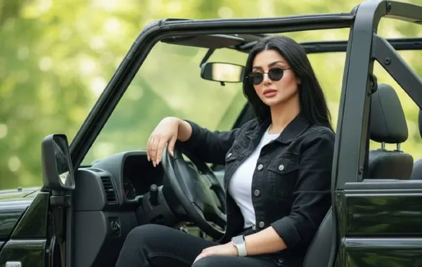 هبة الزياد- الصورة من حسابها على فيسبوك