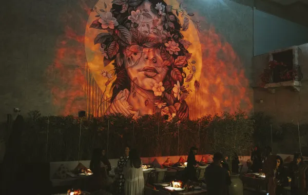 حفل عشاء فاخر لعلامة Flabelus الإسبانية في الرياض برعاية أنوار الصويان في مطعم كوتشينا -الصورة من العلامة