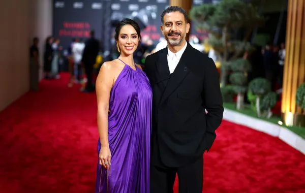 بسنت شوقي ومحمد فراج من مهرجان البحر الأحمر السينمائي - مصدر الصورة / Photo by Tim P. Whitby / Getty Images for The Red Sea / International Film Festival