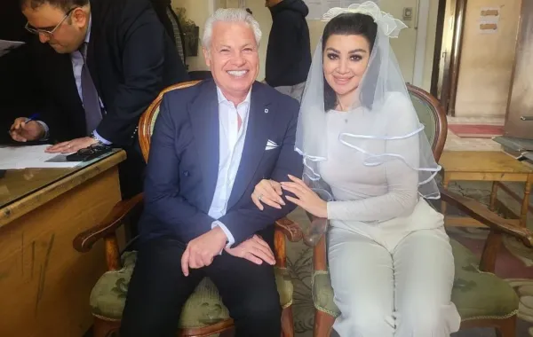 أروى جودة وزوجها - الصورة من حسابها على إنستغرام