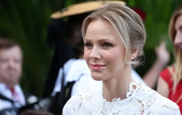 الأميرة شارلين في إمارة موناكو (Princess Charlene in The Principality of Monaco). مصدر الصورة: Valery HACHE / AFP