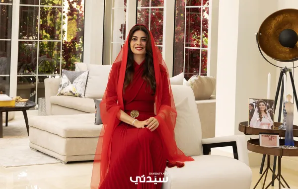 المصممة السعودية هنيدة صيرفي 