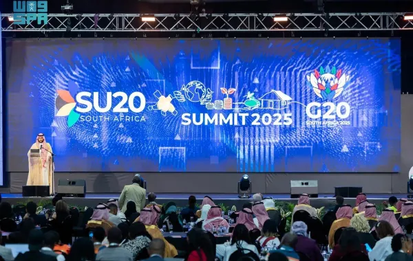  السعودية الأولى في قمة G20 Startup20 بجنوب إفريقيا - الصورة من وكالة الأنباء السعودية "واس"