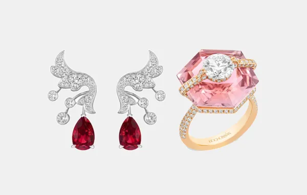 نصائح لتنسيق المجوهرات الملونة مع الفساتين