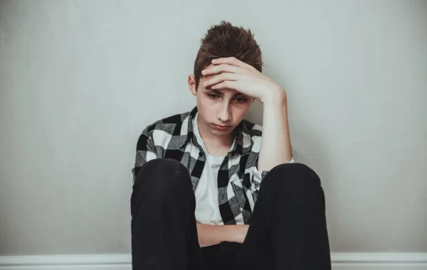 صورة طفل مزاجي