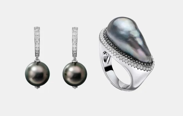 مجوهرات مرصوفة باللؤلؤ الملون أبرز صيحات 2025